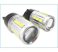 CARALL LS5421 Feu de jour LED Super Bright White T20 W21 / 5W 7443 Avec 21 Smd 5730-2 Pièces