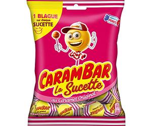 Carambar Bonbon Sucettes Caramel 84 g