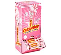 CARAMBAR Bonbons Carambar Barbe à Papa Boite 180 pièces, Rose (Lot de 1)