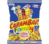 CARAMBAR - Bonbons Fondants aux Saveurs Intenses, Plaisir Partagé en Sachet 450g - Le Lot De 4