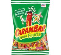 CARAMBAR - Bonbons Fruits, Assortiment Gourmand, Sachet 320g - Lot De 4