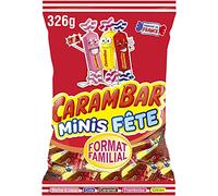 Carambar Carambar Minis Fête, Format Familial - le Sachet de 326g