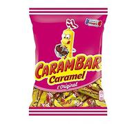 CARAMBAR - Caramel Fondant - Sachet 320g - Confiserie française emblématique - à savourer en famille ou entre amis! - Le Lot De 4