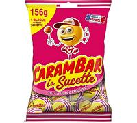 CARAMBAR - Sucette Caramel 156G - Lot De 4