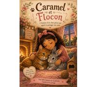Caramel et Flocon: L'histoire d'un chat jaloux qui apprit à partager son coeur