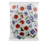 Caramelos Cerdán - Sucettes Rondes Saveur Cerise - Pâques, avec Images de Salzillo et Souvenirs de Murcia | 100 unités | Sucette Sans Gluten ni Allergènes | Idéal pour Fêtes, Noël et Anniversaires