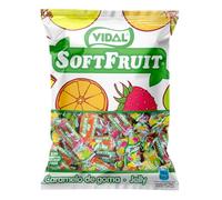 Caramelos Envueltos Invididualmente de la marca Vidal Golosinas - Soft Fruit (1KG)