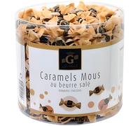 Mini bonbons d'accueil, Bonbon caramel au beurre salé, Mini bonbons pour salle s'attente, guichet réception client, cabinet médical accueil magasin, caramel mou au beurre salé