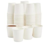 Caramont,4 Oz 1000 Espresso Gobelets en Carton,Écologique et Jetables,Résistant à la Chaleur,Carton de Qualité,Idéal pour Toutes Les Boissons Chaudes ; Café,Thé,Chocolat etc.