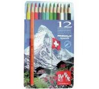 Caran d'Ache Crayon à papier 0999.312 — 12 pièces — Bleu, Multi — Mixte