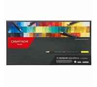 Boîte carton de 76 crayons de couleurs Museum Aquarelle + 2 blender -