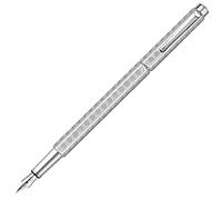 Caran d-Ache 958.349 Argent 1pièce(s) stylo-plume - Stylos-plume (Argent, Plume arrondie, Steel/Rhodium, Moyen, Suisse, Boîte)
