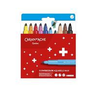 Caran d’Ache Maxi Jumbo SWISSCOLOR 195.410 -/ 10 Maxi feutres