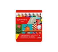 Caran d'ache - 3888.418 - Caran dAche Etui 18 Couleurs Supracolor Aquarelle - Édition Spéciale/Ref
