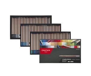 Caran d'Ache 788.376-76 crayons pastels - Avec carbone et crayon graphite Grafwood - Crayons de couleur