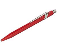 Caran d'Ache 849 Métal Stylo à bille métal Rouge Cartouche rouge