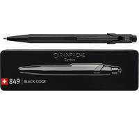 CARAN D'ACHE 849496 CARAN D'ACHE Stylo à bille rétractable 849 BLACK CODE, noir