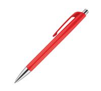 Caran Dache Ballpoint Pen, Scarlet, with SwissRide Blue Medium Cartridge