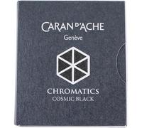 Caran d'Ache CD8021.009 Lot de 6 cartouches d'encre Noir cosmique