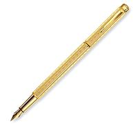 Caran d'Ache Chevron Stylo plume Pointe M Attributs dorés
