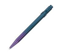 Stylo à bille avec étui Caran d'Ache 849 Claim Your Style Violet Marin Violet Marin G