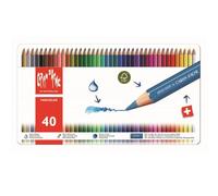 Caran D'Ache Coloured Pencils, Bois, Multi, 40 Unité (Lot de 1), Set Pièces