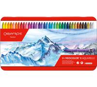 CARAN D'ACHE Crayon de cire aquarelle NEOCOLOR II étui de 84 pièces