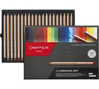 CARAN D'ACHE Crayons de couleur LUMINANCE étui carton 20 pièces