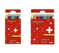 CARAN D'ACHE Crayons de couleur Swisscolor,étui carton de 18 G