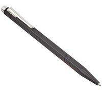 Caran d'Ache Ecridor Coffret cadeau stylo à bille et étui en cuir Noir 12,8 cm