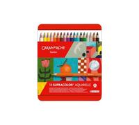 Caran d'ache - 3888.418 - Caran dAche Etui 18 Couleurs Supracolor Aquarelle - Édition Spéciale/Ref