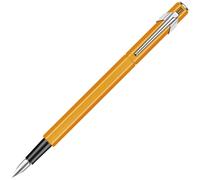 Caran Dache Fountain Pen, Fluo Line, Orange, with Medium Nib