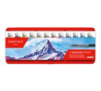 CARAN D'ACHE Gouache GOUACHE STUDIO, en tubes, étui de 8