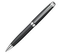 Caran d'Ache Leman Plaqué Argent Stylo à bille - Noir Mate