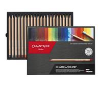 Caran d'Ache Luminance, doos met 20 kleuren