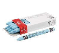 Caran d'Ache Neocolor II 171 Lot de 10 pastels en cire soluble à l'eau pour papier, carton, verre, bois, cuir, pierre