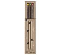 Caran d'Ache Nespresso Swiss Wood 3 crayons graphite | Set 3 Matite Caran d’Ache NespressoUn incontro perfetto tra design sostenibile e qualità svizzera: il set di tre matite Car