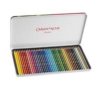 Caran d'Ache Prismalo Crayons de couleur aquarelle Assortiment de couleurs Lot de 40