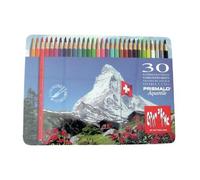 Caran D'ache Prismalo Lot De 30 Crayons De Couleur Aquarelle Couleurs Assorties