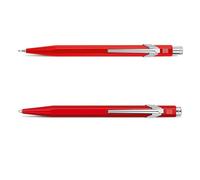 Caran d'Ache Set 849 : stylo à bille et porte-mine, rouge
