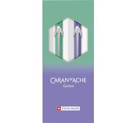 CARAN D'ACHE set d'instruments d'écriture BOREALIS vert / violet