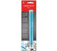 Caran d'Ache Sketcher - Crayon sans photo - 2 Crayons Bleu