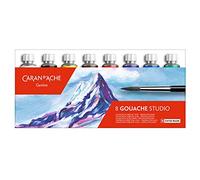 Caran d'Ache : Studio Gouache : Set of 8x10ml Tubes