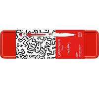 CARAN D'ACHE Stylo à bille "849 Keith Haring", blanc, F, NF0849.123