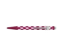 Caran D'ache Stylo À Bille 849 Mosaic, Rouge Grenat
