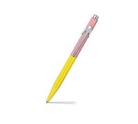 Caran D'Ache Stylo à bille 849 Paul Smith Chartreuse/Rose, noir M, en Slimpack