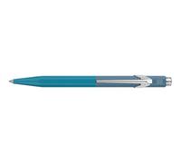 CARAN D'ACHE Stylo à bille "849 Paul Smith", cyan / acier, NM0849.342