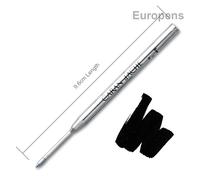 Caran d'Ache Metal Collection CD8428.000 Recharge pour stylo-bille Noir