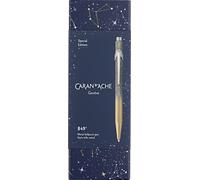 CARAN D'ACHE Stylo à bille rétractable 849 COSMIC BLUE or