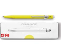 CARAN D'ACHE Stylo à bille rétractable 849 POPLINE FLUO jaune